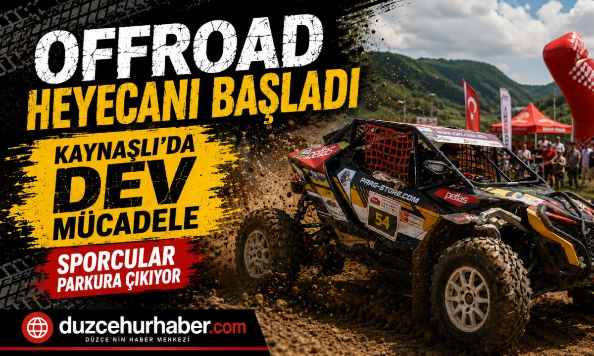 2026 Offroad Sezonu D&uuml;zce'de Başladı: G&ouml;zler Kaynaşlı'da