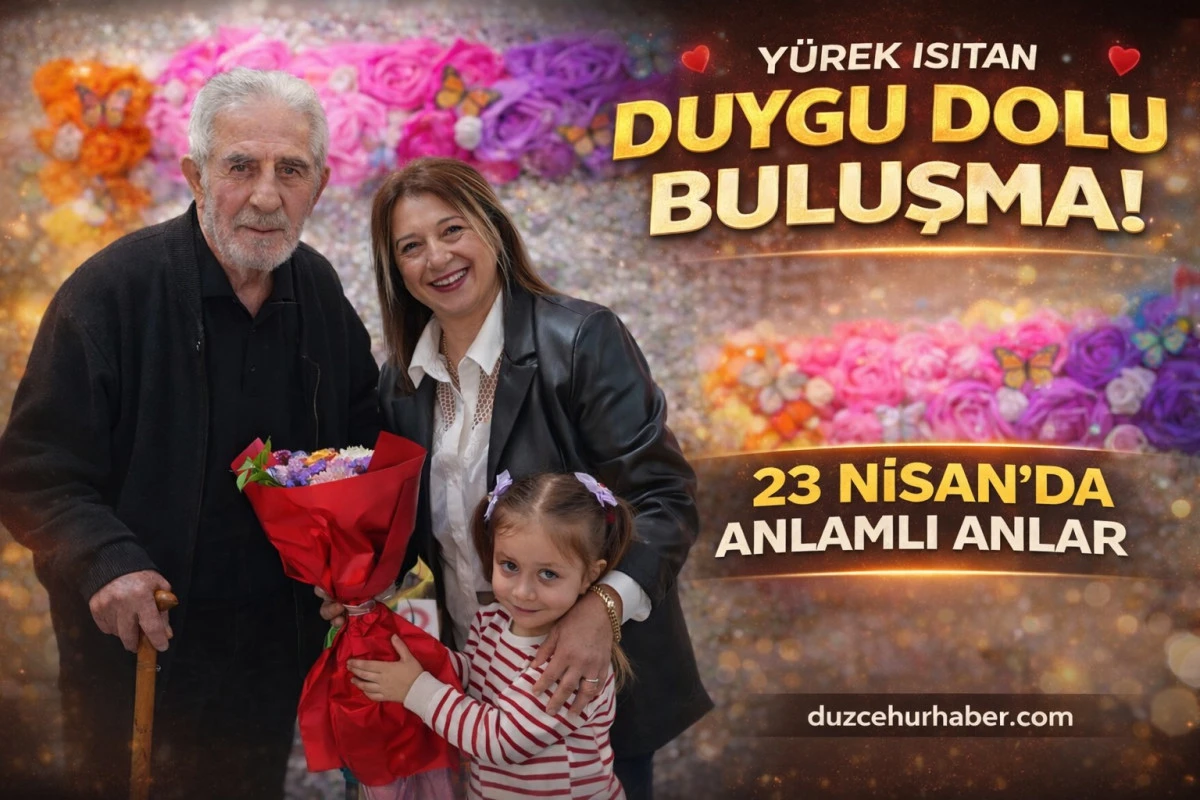 23 Nisan&rsquo;da Duygulandıran Buluşma: Minikler ve Alzheimer Hastaları Bir Arada