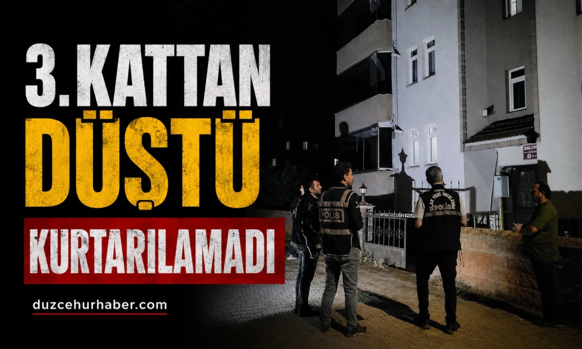 3. Kattaki Balkondan D&uuml;şen Yaşlı Adam Hayatını Kaybetti