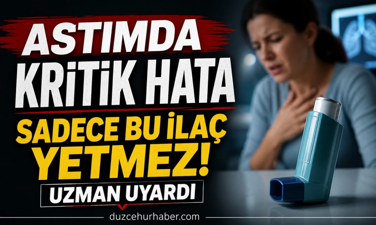 350 Milyon Kişiyi Etkiliyor! D&uuml;zce&rsquo;de Uzmandan Astımda Doğru Tedavi Uyarısı