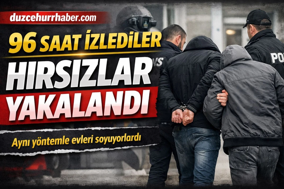 96 Saat Kamera İzlediler! Aynı Y&ouml;ntemle Ev Soyan 3 Hırsız Yakalandı