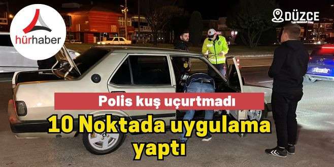 981 araç sorgulandı 51 bin TL ceza
