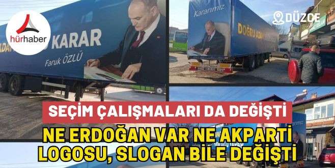 AK Parti’de büyük değişim, Erdoğan gitti Özlü geldi