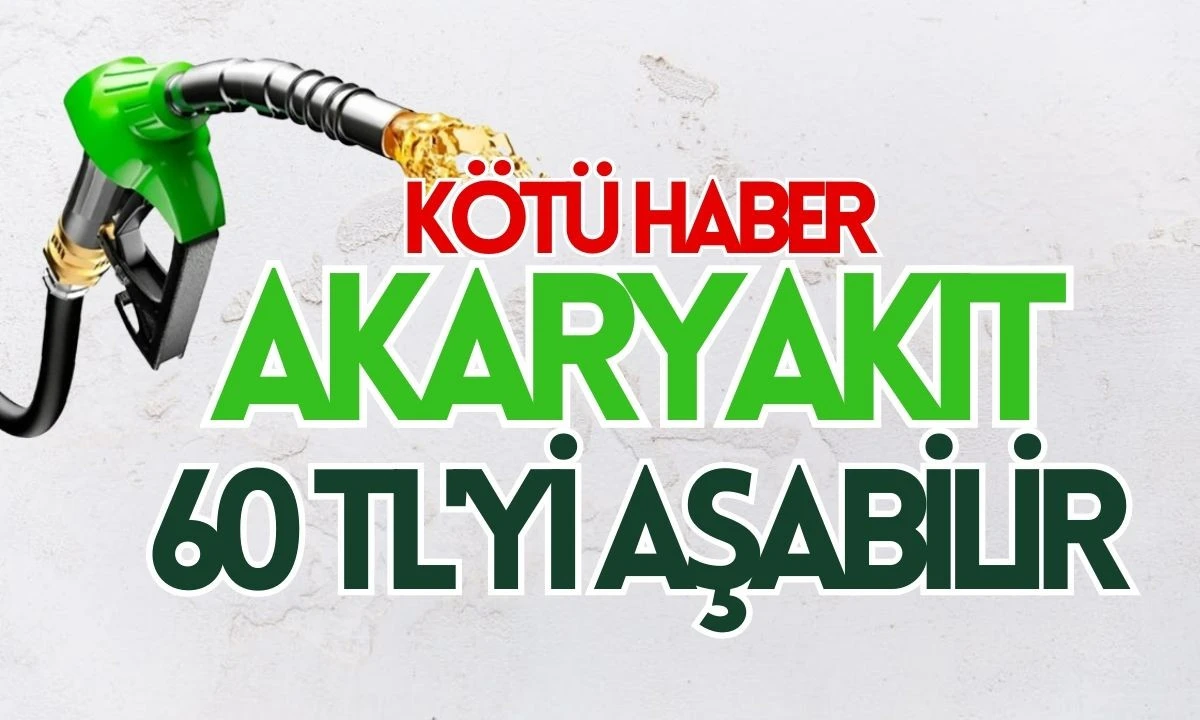 Akaryakıta zam geliyor! 60 TL'yi aşabilir depoları doldurun 