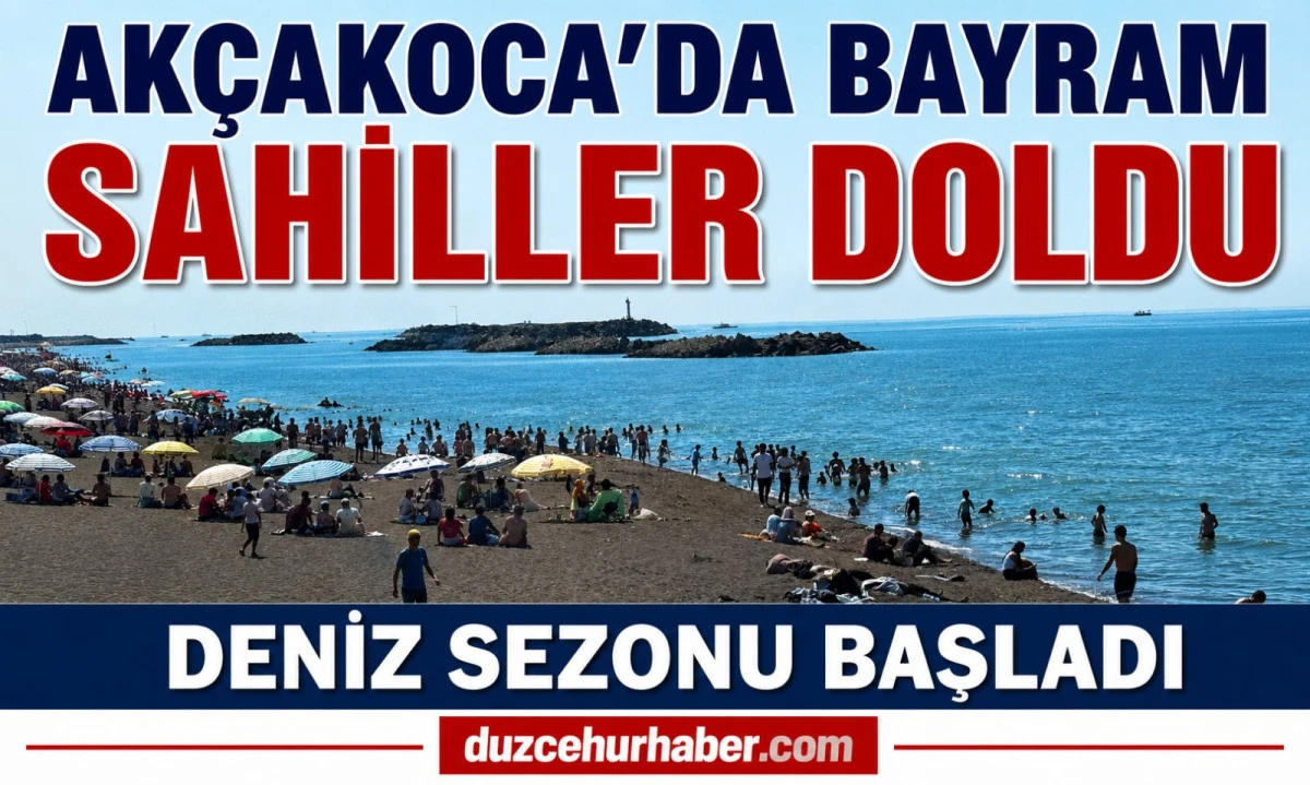 Ak&ccedil;akoca&rsquo;ya Tatilci Akını