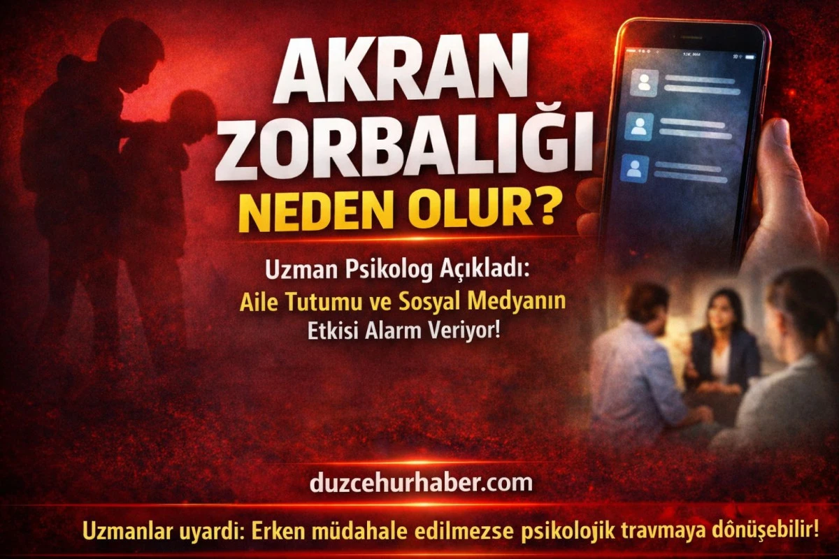 Akran Zorbalığı Neden Olur? Uzman Psikolog Aile Tutumu ve Sosyal Medya Etkisini A&ccedil;ıkladı