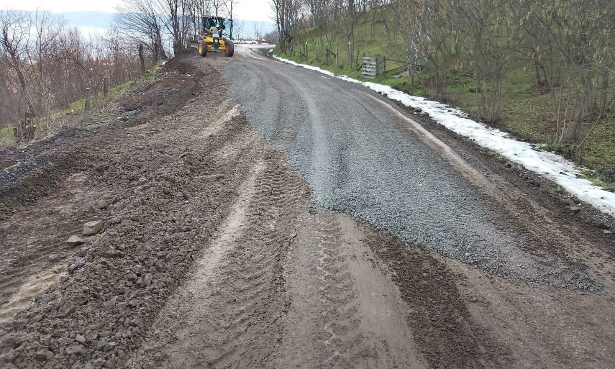 Aktarla K&ouml;y&uuml;'nde s&uuml;r&uuml;ş konforu artırıldı