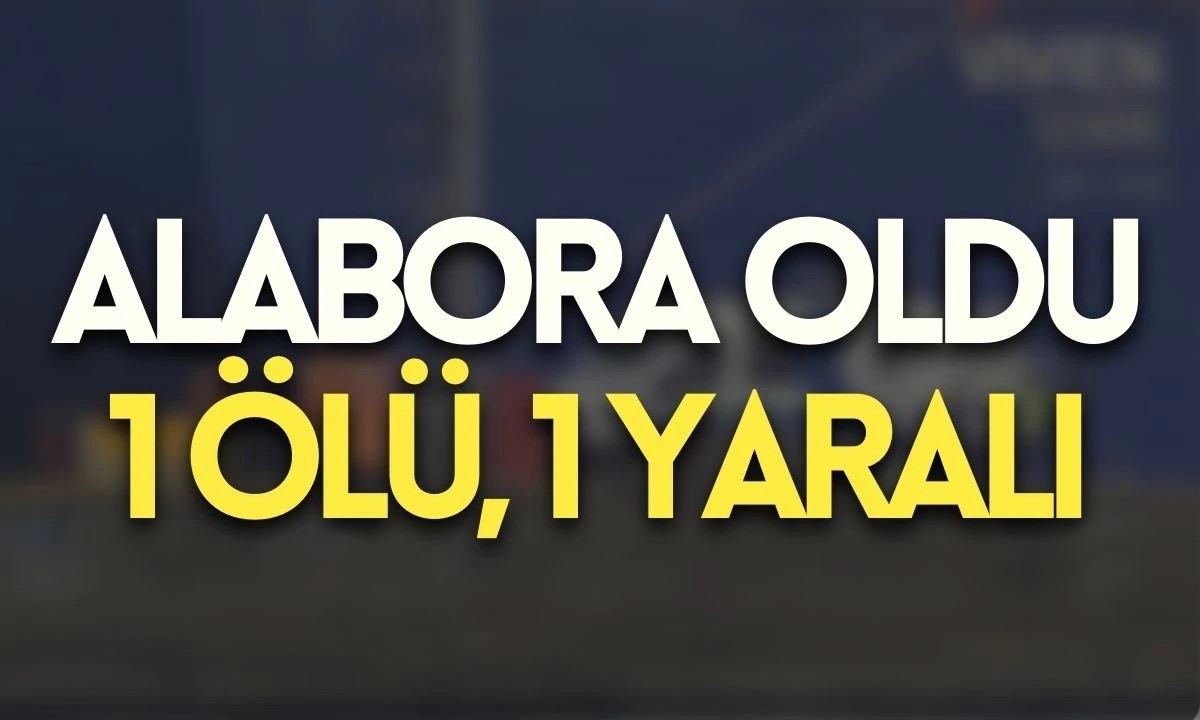 Alabora oldu: 1 ölü, 1 yaralı