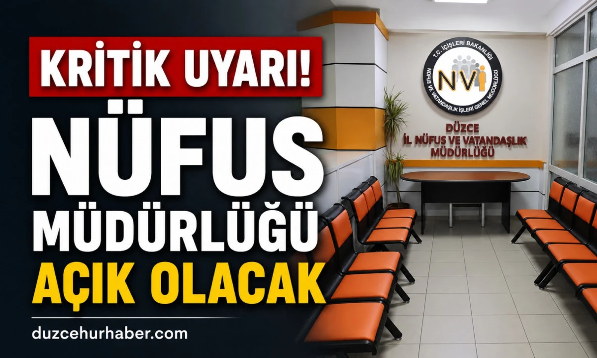 ALES adaylarına kritik uyarı! D&uuml;zce'de o m&uuml;d&uuml;rl&uuml;k pazar sabahı a&ccedil;ık olacak