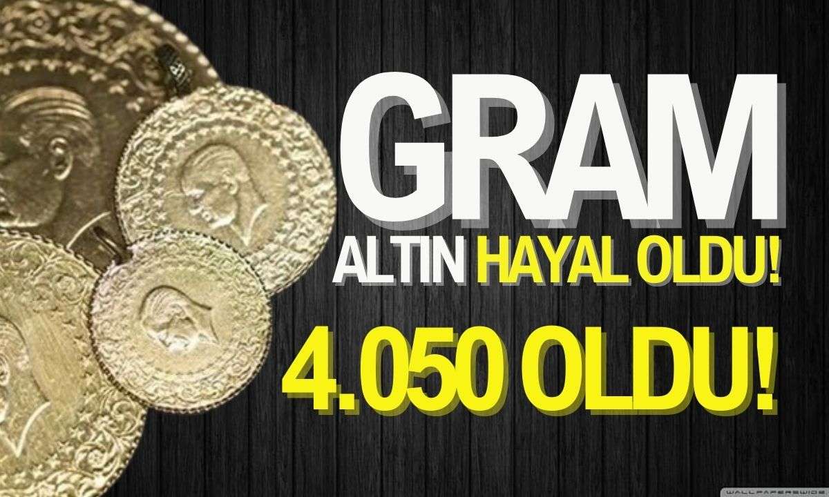 Altın hayal oldu! Güncel Bugün Altın fiyatları! 