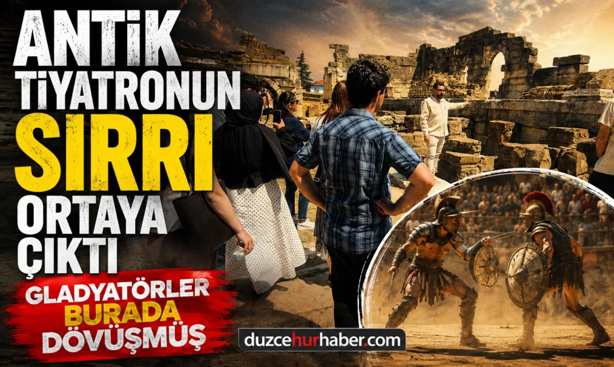 Antik Tiyatronun Sırrı Ortaya &Ccedil;ıktı: Gladyat&ouml;rler Bu Arenada D&ouml;v&uuml;şm&uuml;ş