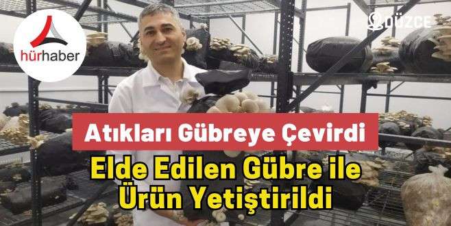 Atıkları Gübreye Çevirdi