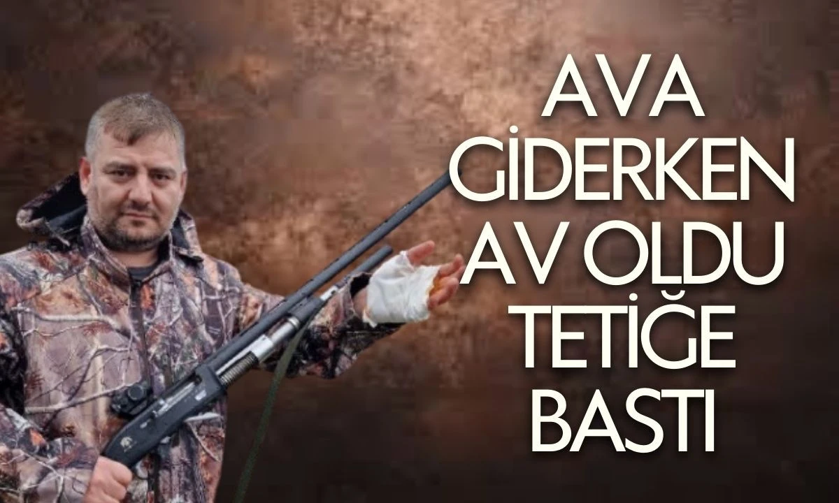 Ava giderken av oldu:Tetiğe bastı
