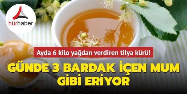 Ayda 6 kilo yağdan verdiren tilya kürü! Prof. Dr. İbrahim Saraçoğlu garanti veriyor! Günde 3 bardak içen mum gibi eriyor