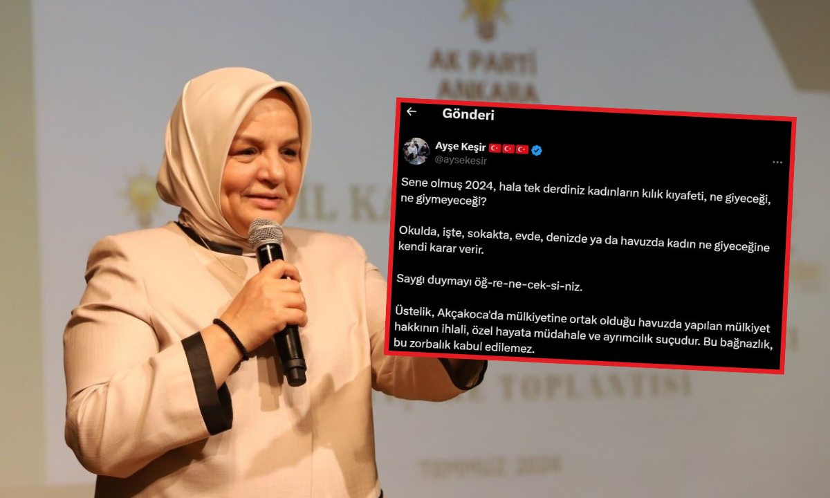 Ayşe Keşir'den havuza alınmama olayına tepki