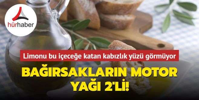 Bağırsakları &ccedil;alıştıran karışım nasıl yapılır?