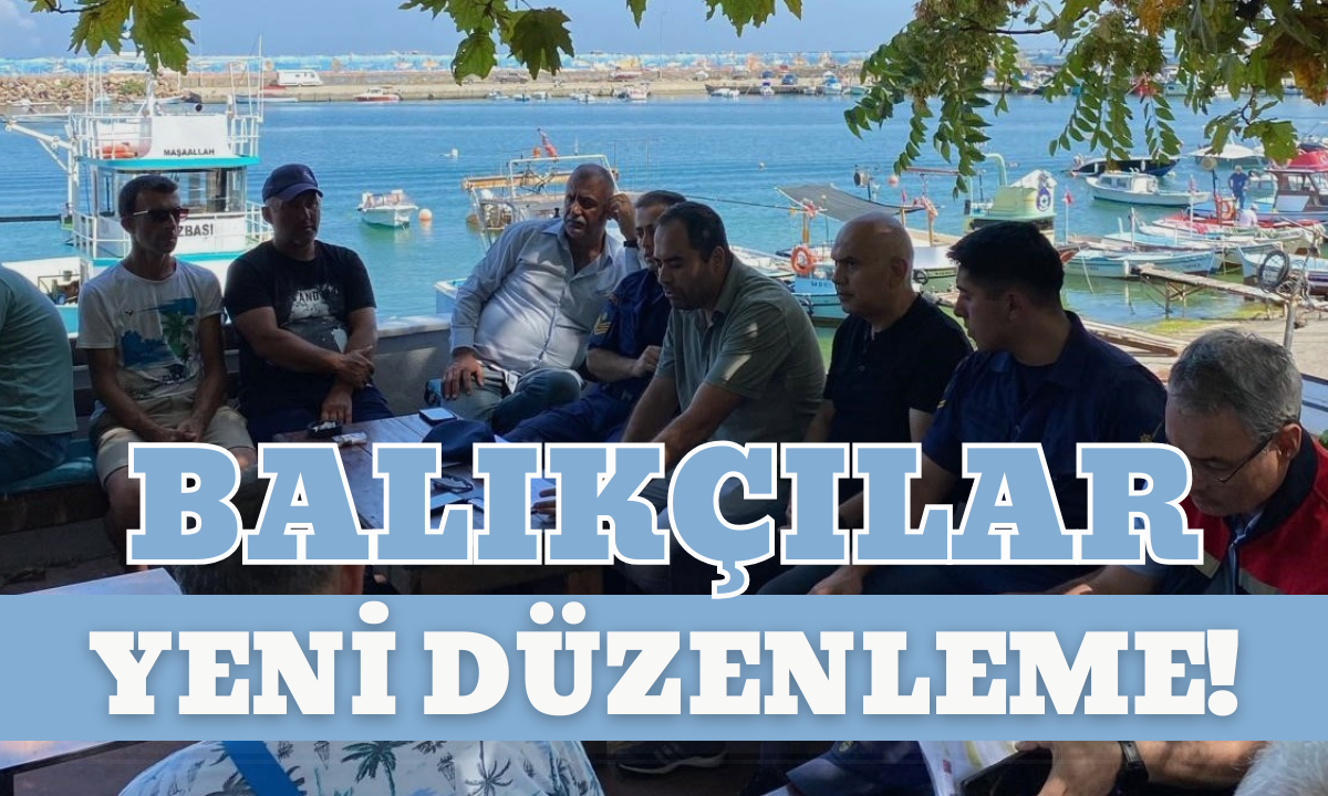 Balıkçılar yeni düzenleme! 2024 