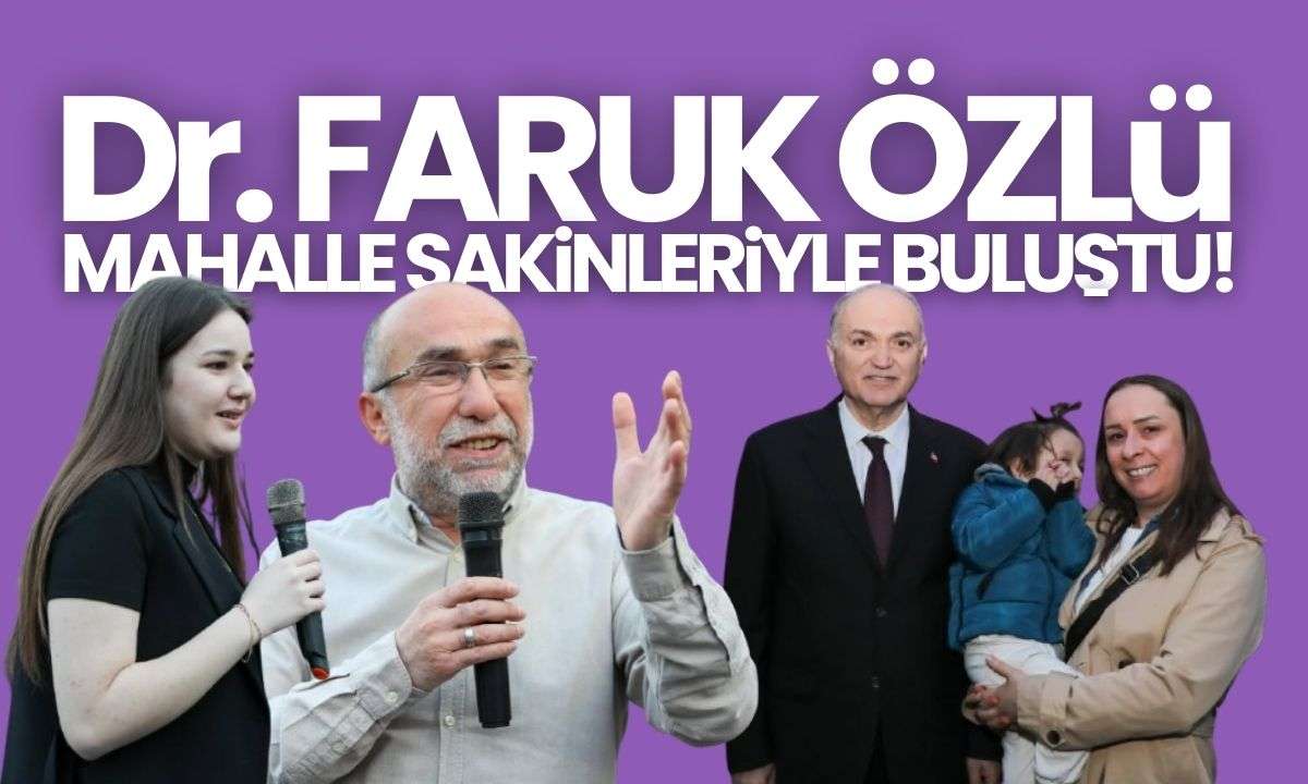 Başkan Cevaplıyor: Dr. Faruk Özlü, Mahalle sakinleriyle buluştu! 