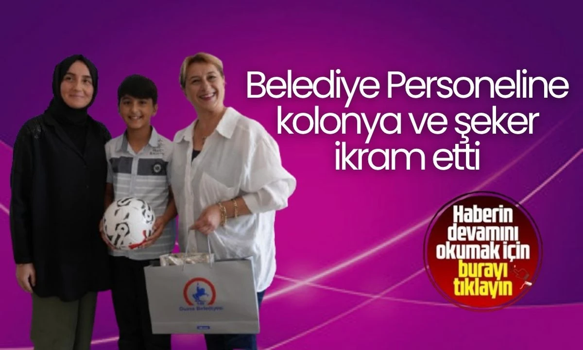Başkan Özlü ’nün selamını iletti