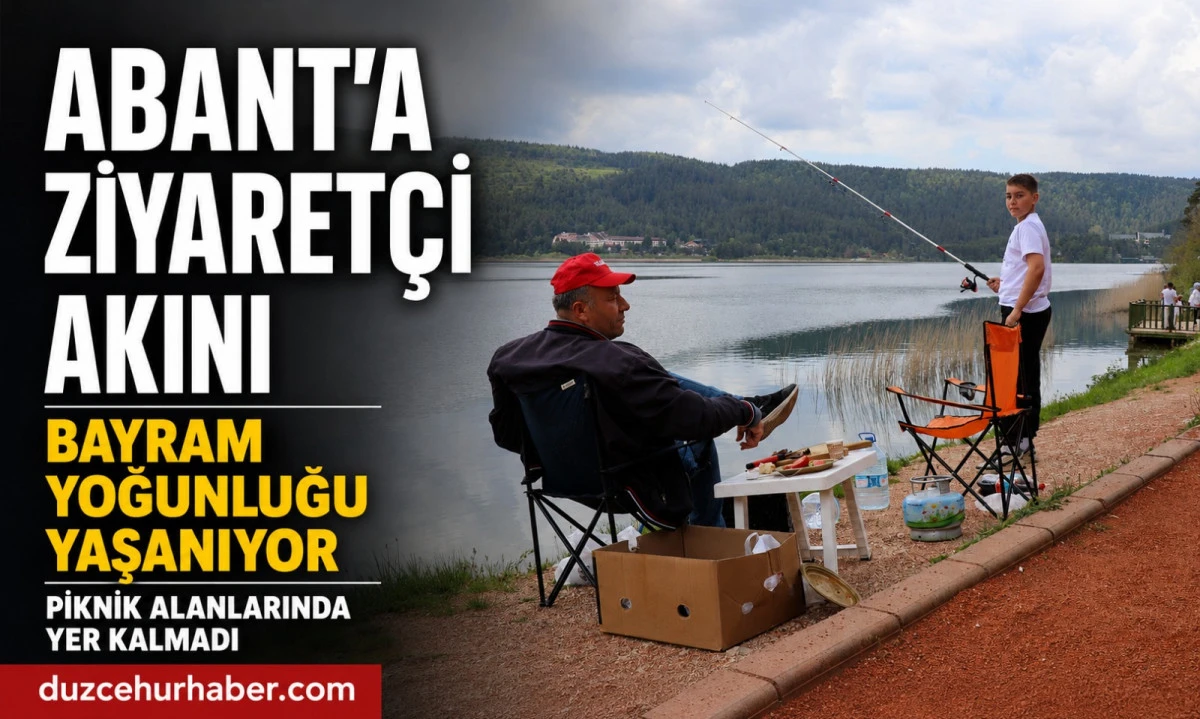 Bayramın 3. G&uuml;n&uuml;nde Abant&rsquo;a Ziyaret&ccedil;i Akını