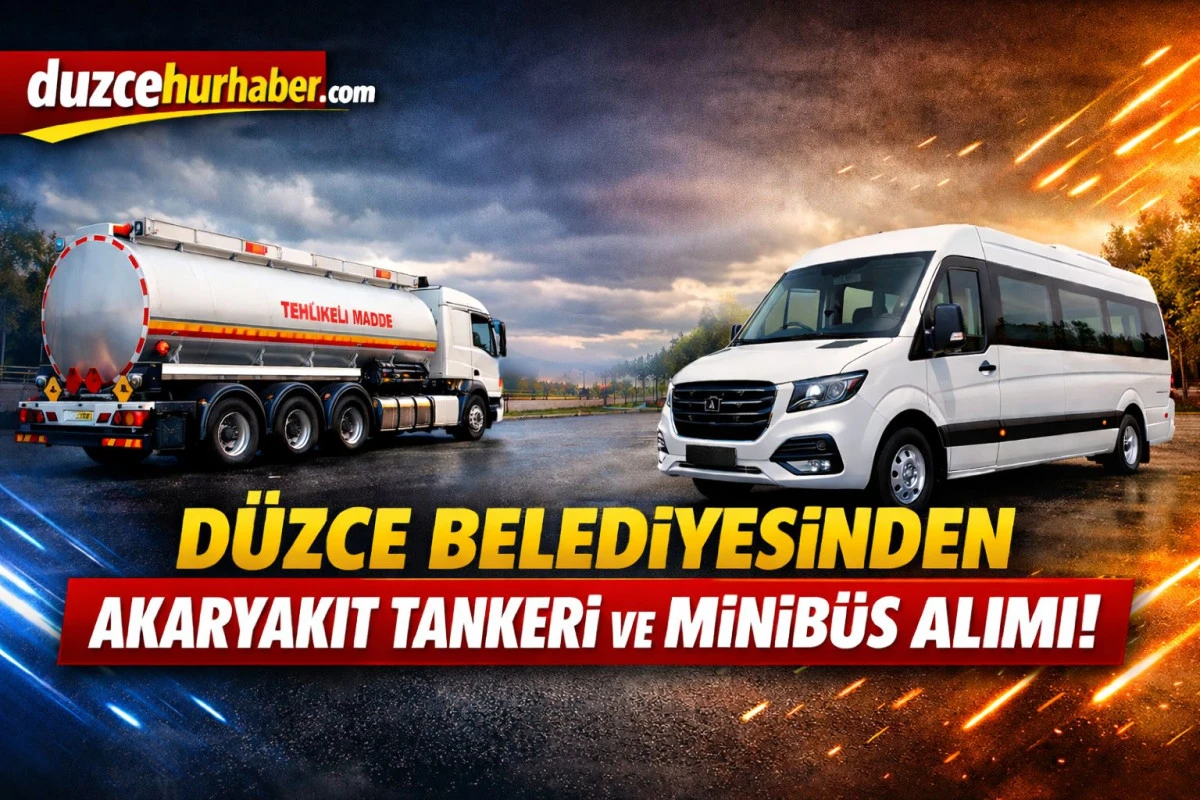 Belediye akaryakıt tankeri ve minib&uuml;s alacak