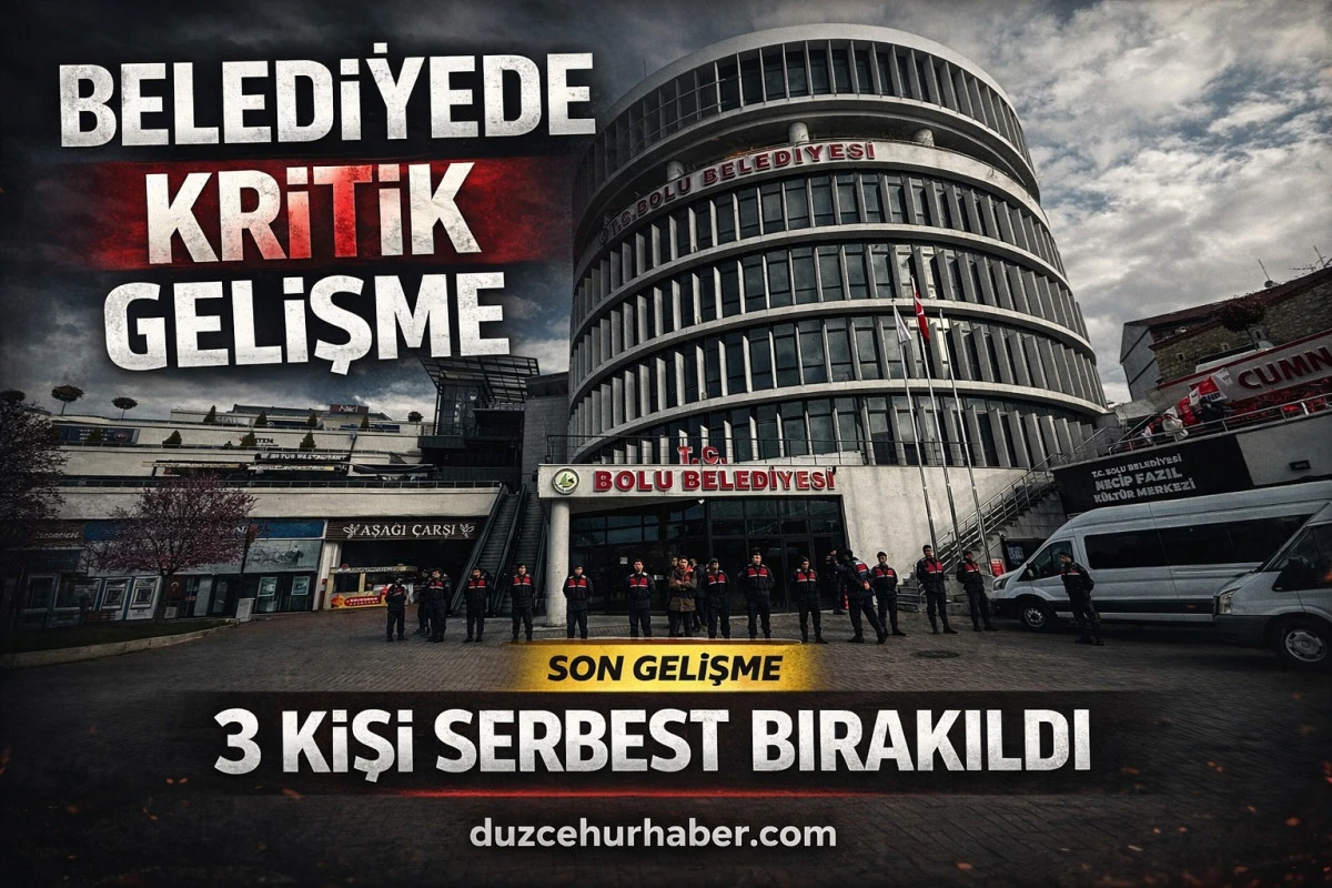 Belediye Soruşturmasında Yeni Gelişme: 3 İsim Serbest