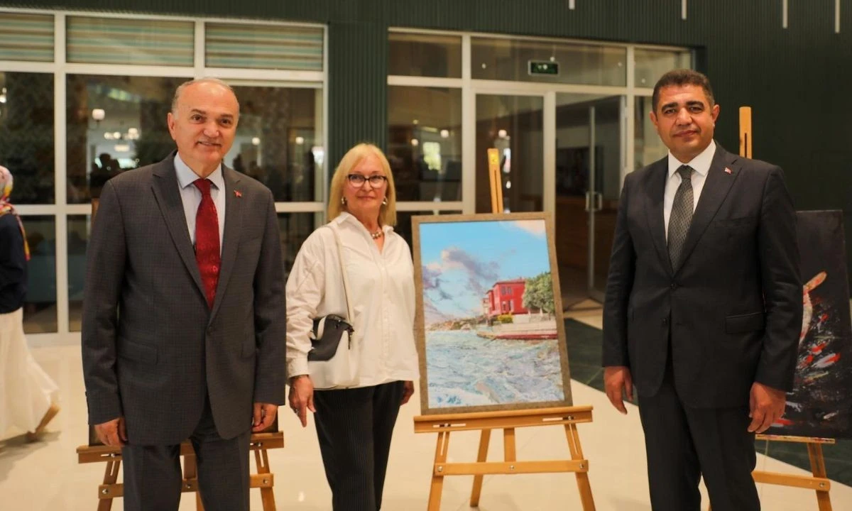 Belmek kursiyerlerinin eserleri görücüye çıktı