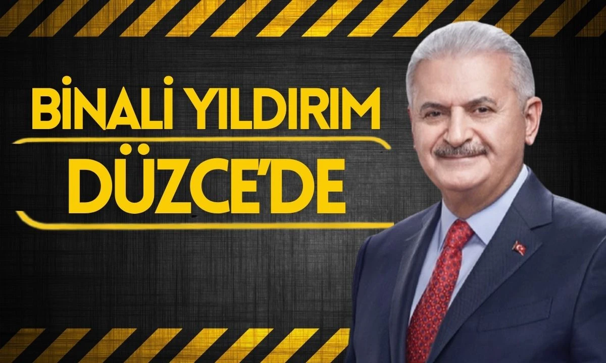Binali Yıldırım Düzce Ziyareti 
