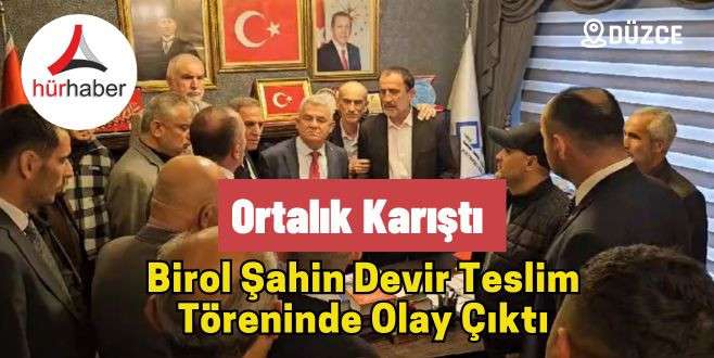 Birol Şahin kavga ortalık karıştı