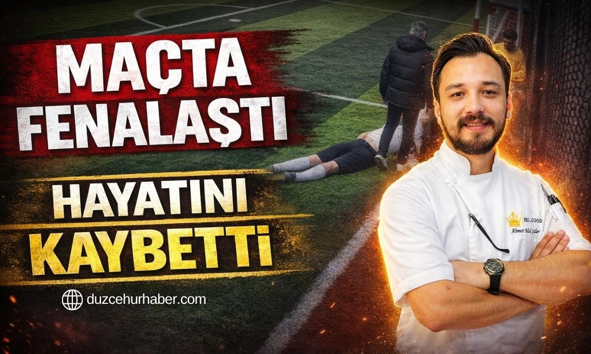 Bolu&rsquo;da Halı Sahada Kalp Krizi Ge&ccedil;iren 39 Yaşındaki Adam Hayatını Kaybetti