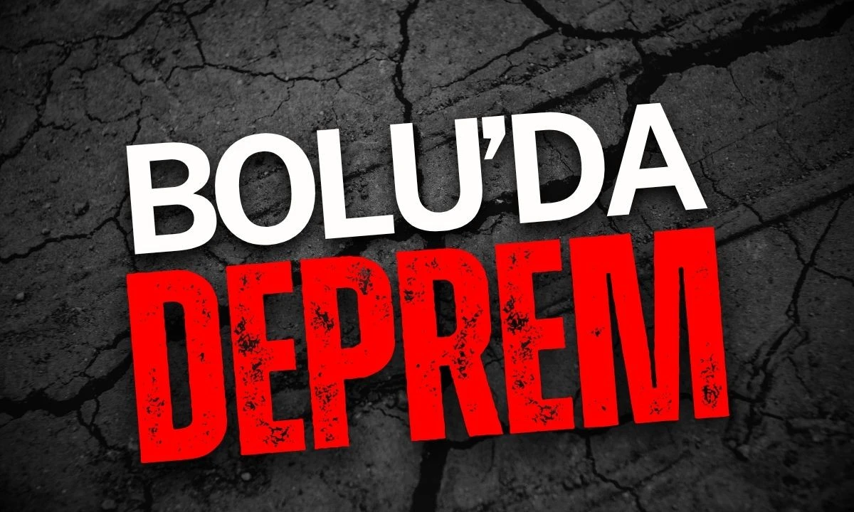 Bolu'da Mikro Deprem 