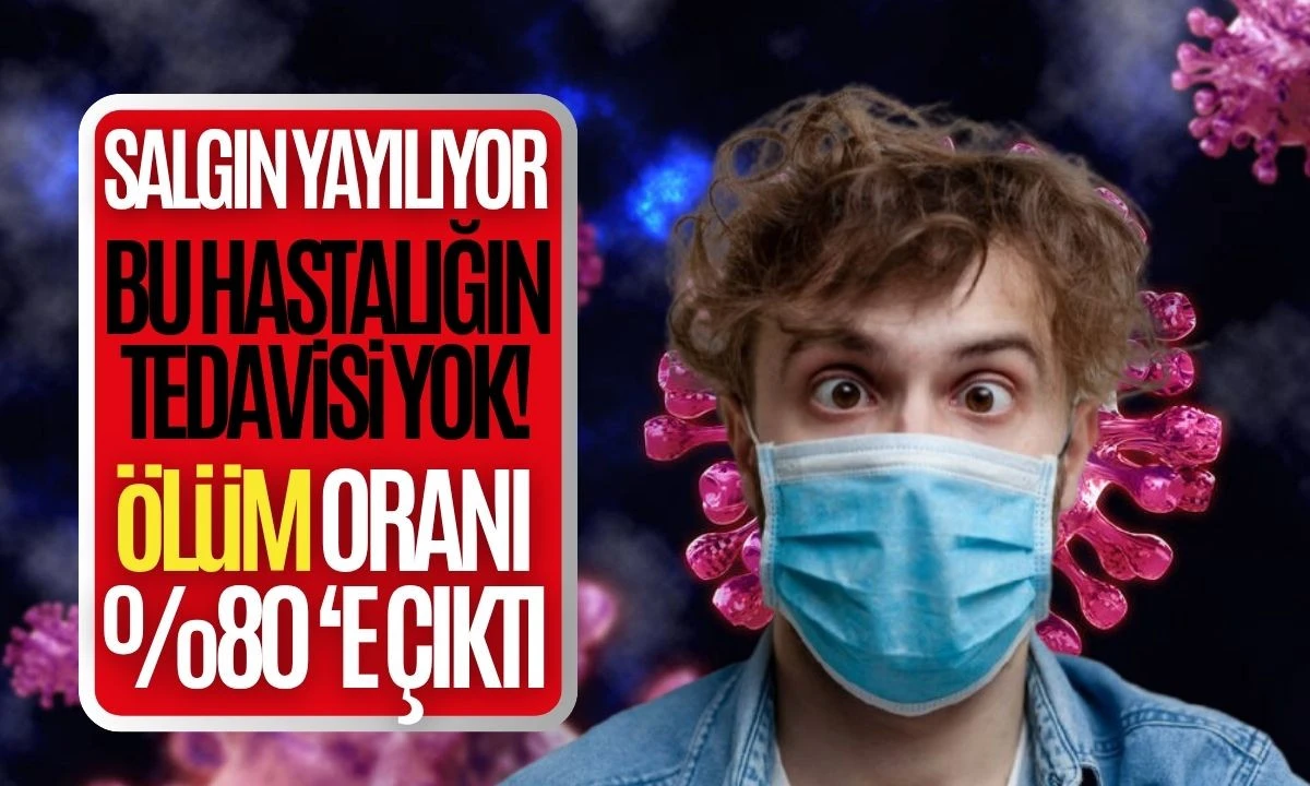 Bu hastalığın tedavisi yok:Ölüm oranı %88'e çıktı!