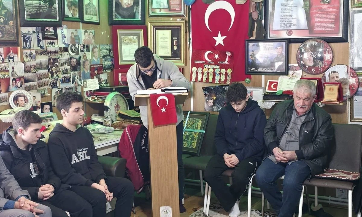 &Ccedil;EDES Projesiyle Şehit Cihan Aksarı Ailesinde