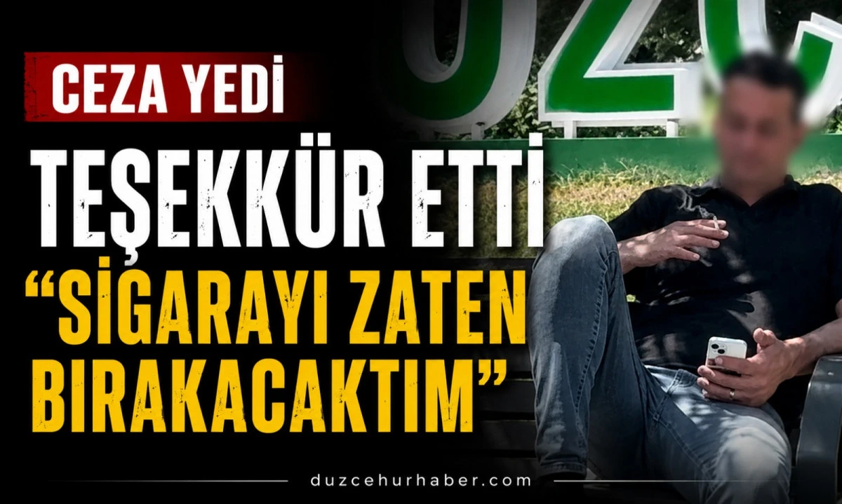 Ceza Yedi, Sigarayı Bıraktığını A&ccedil;ıkladı