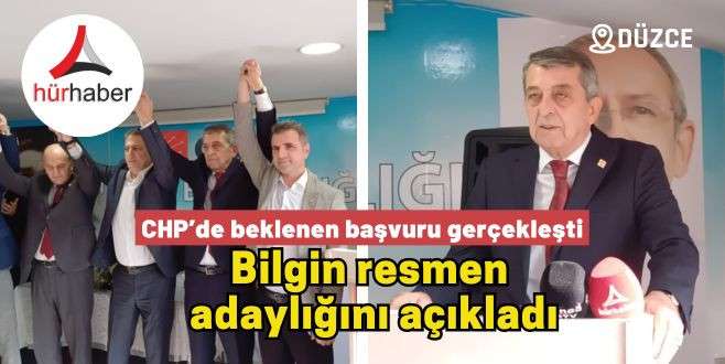 CHP’de beklenen başvuru gerçekleşti