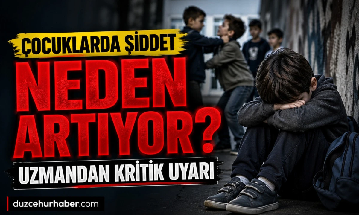 &Ccedil;ocuklarda Şiddetin Nedeni Tek Değil! Uzmanından Kritik Uyarılar