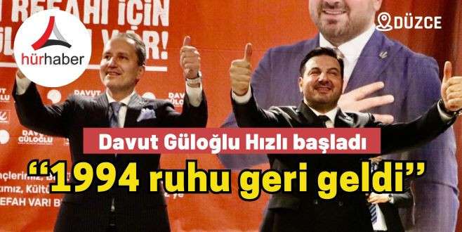 Davut Güloğlu Hızlı başladı