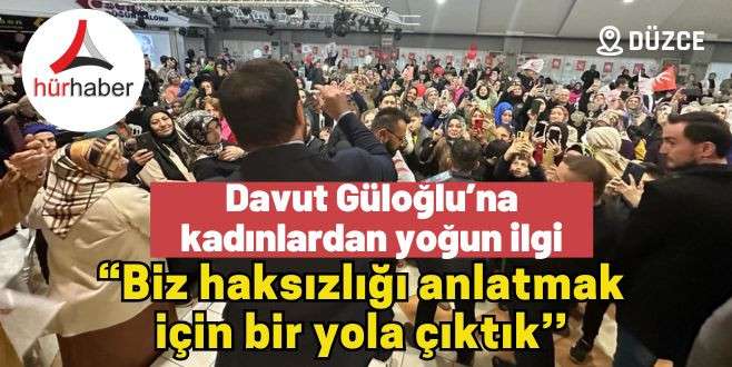 Davut Güloğlu’na Kadınlardan Yoğun İlgi