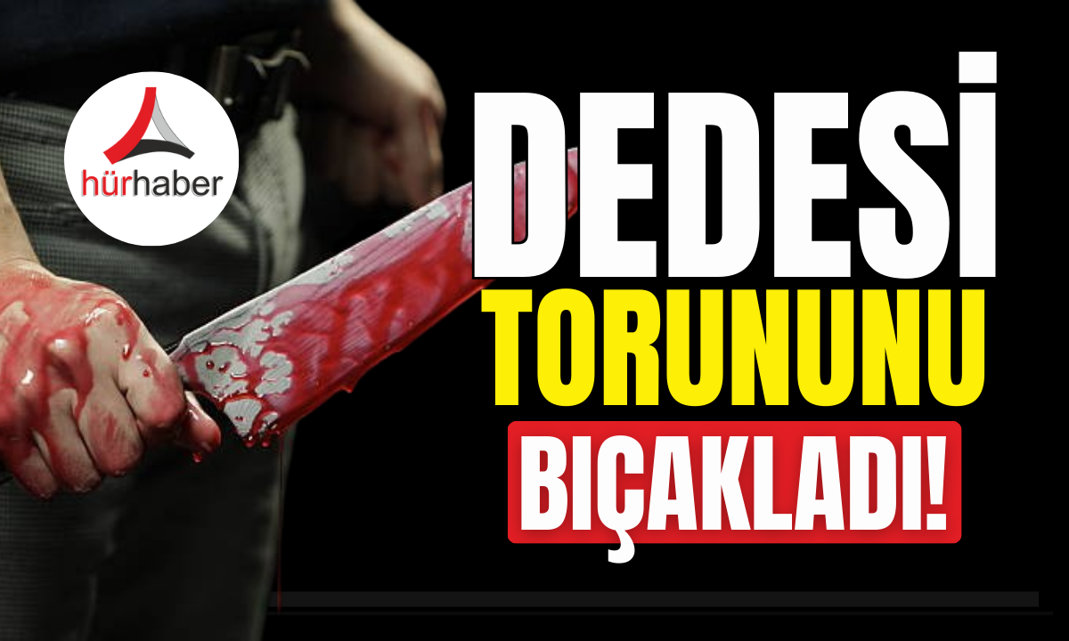 Dedesi 25 yaşındaki torununu karnından bı&ccedil;akladı!