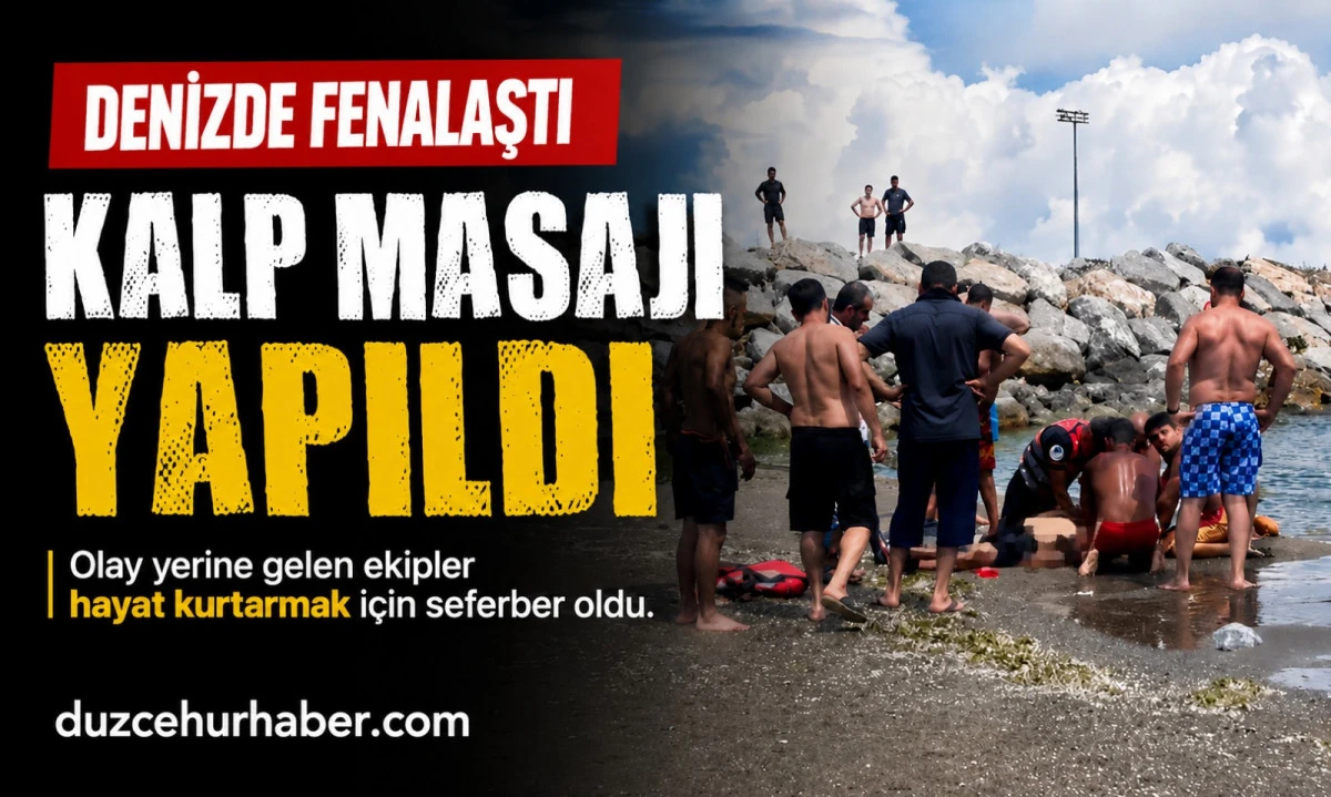 Denizde Fenalaştı, Cankurtaranlar Hayata D&ouml;nd&uuml;rd&uuml;