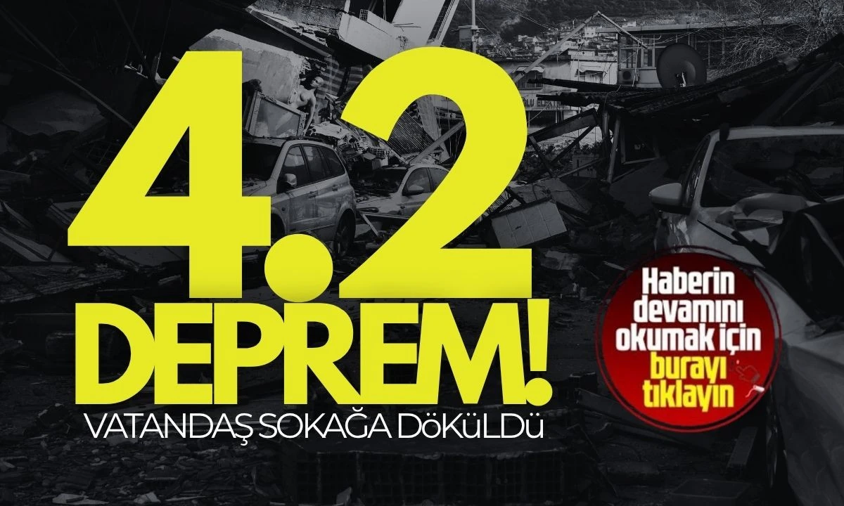 Deprem Bugün 1 Temmuz 2025 