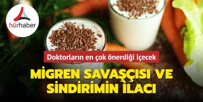 Doktorların en çok önerdiği içecek! Migren savaşçısı ve sindirimin ilacı