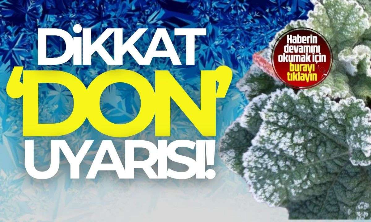Don uyarısı yapıldı! 
