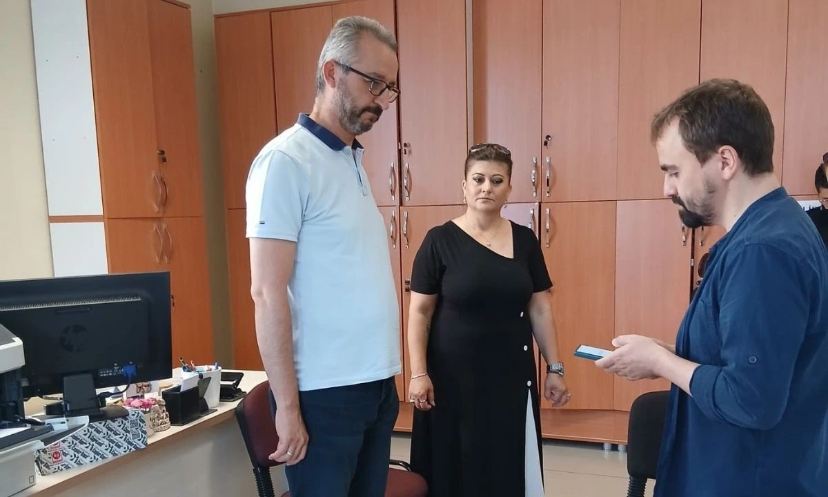 D&uuml;zce Adliyesi'nde Sağlık Taraması! Personelin Hareket Yaşı &Ouml;l&ccedil;&uuml;ld&uuml;