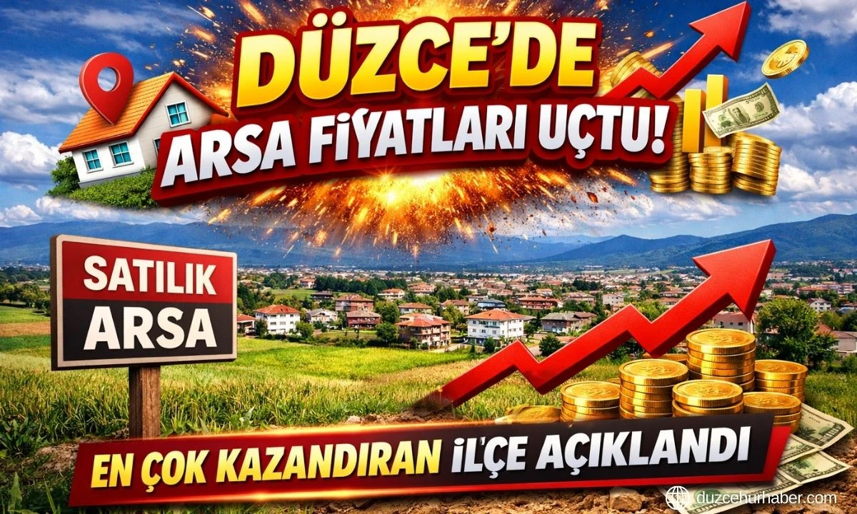 D&uuml;zce Arsa Fiyatları 2026 Mart | İl&ccedil;e İl&ccedil;e G&uuml;ncel Analiz
