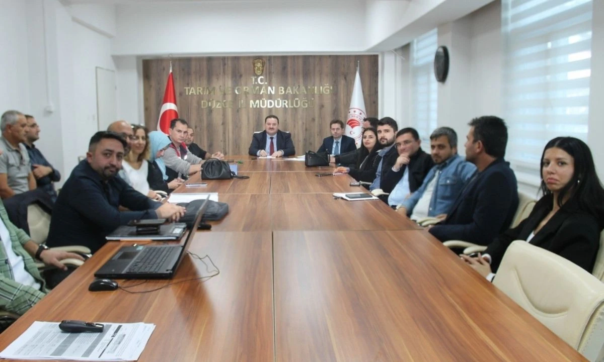 D&uuml;zce Aşılama ve Tarama Toplantısı