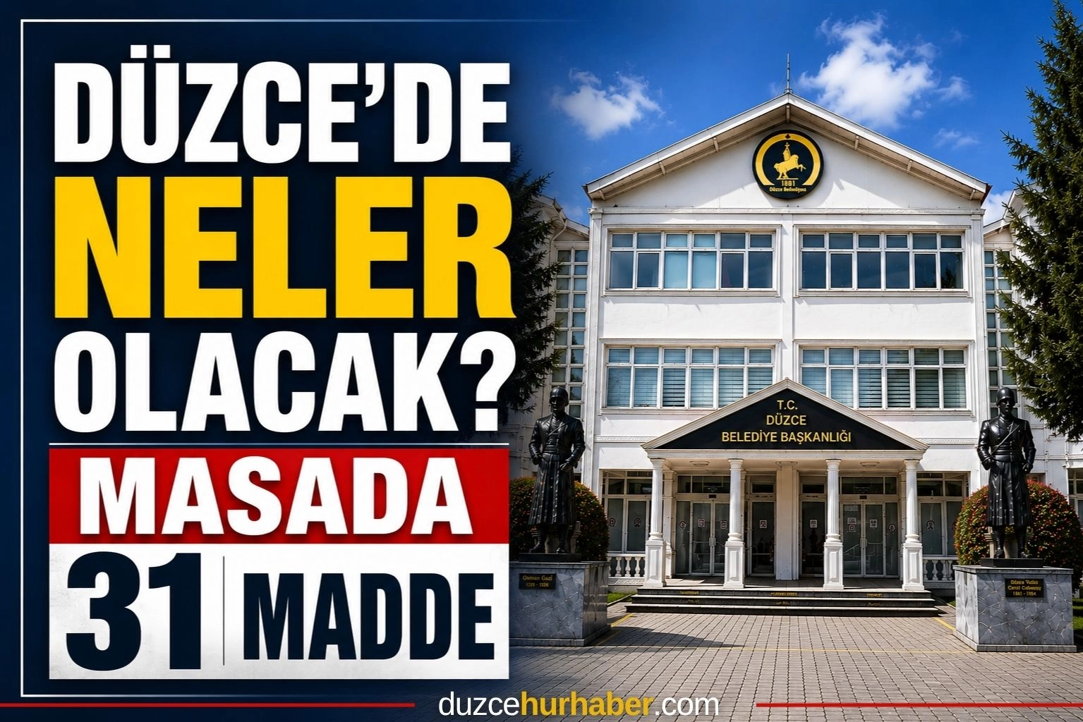 D&uuml;zce Belediye Meclisi'nde kritik kararlar! Ara&ccedil; alımı, yollar ve imar masada
