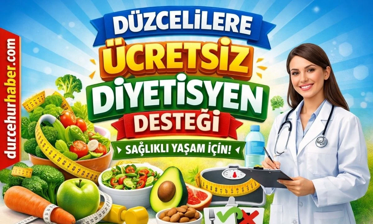 D&uuml;zce Belediyesi &Uuml;cretsiz Diyetisyen Hizmeti Başlattı