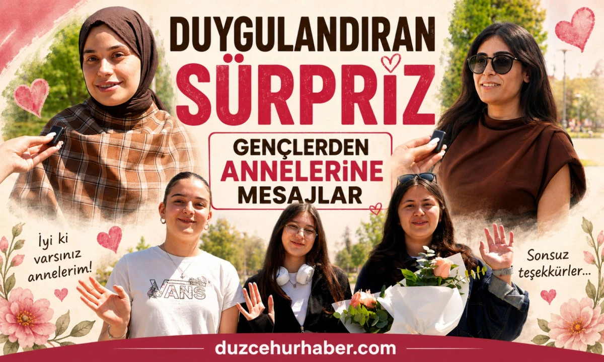 D&uuml;zce Belediyesi&rsquo;nden Anneler G&uuml;n&uuml;&rsquo;nde Duygulandıran Video &Ccedil;alışması