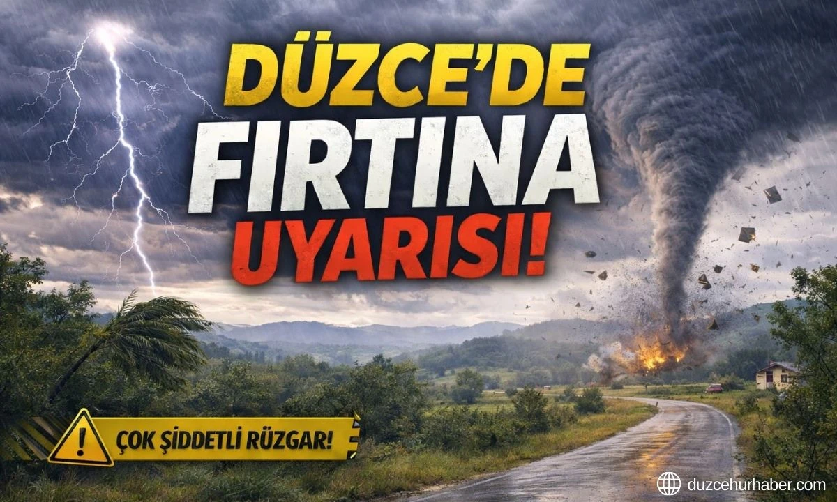 D&Uuml;ZCE BUG&Uuml;N DİKKAT! PERŞEMBE'YE KADAR S&Uuml;RECEK